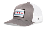 Chicago Flag Trucker Hat  |  City Snapback