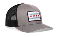 Chicago Flag Trucker Hat  |  City Snapback