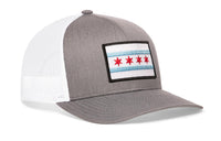 Chicago Flag Trucker Hat  |  City Snapback