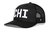 Chicago Trucker Hat  |  CHI Block Snapback