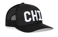 Chicago Trucker Hat  |  CHI Block Snapback