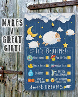 Child Bedtime - Metal Sign