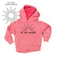 My Only Sunshine w/ Full Sun on Back - Child Hoodie