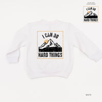 I Can Do Hard Things (pf & b) - Child Sweater