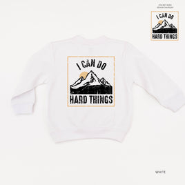 I Can Do Hard Things (pf & b) - Child Sweater