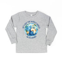He’s Got The Whole World In His Hands - Child Long Sleeve Tee