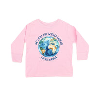 He’s Got The Whole World In His Hands - Child Long Sleeve Tee