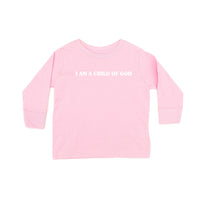 I Am A Child Of God - Child Long Sleeve Tee