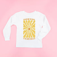 Teach Me To Walk In The Light Of His Love - CChild Long Sleeve Tee