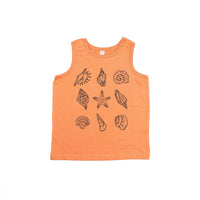 3x3 Seashells - Child TANK