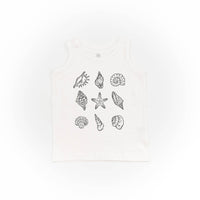 3x3 Seashells - Child TANK