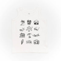 3x4 Vacay Things - Child TANK