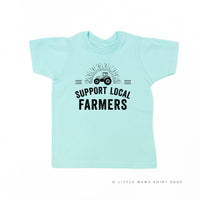 Support Local Farmers - Distressed Design - Child Tee