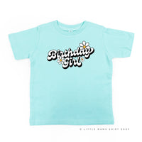 DAISY - BIRTHDAY GIRL - w/ Full Daisy on Back - Child Tee