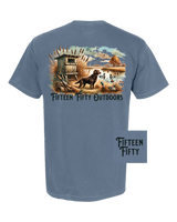 Chocolate Lab Duck Pocket Tee