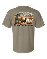 Chocolate Lab Duck Pocket Tee