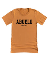 "(Choose Your Grandpa Name) - Est. (Select Your Year)" ﻿- Unisex Tee