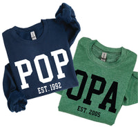 "(Choose Your Grandpa Name) - Est. (Select Your Year)" - BASIC Fleece