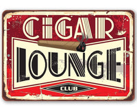 Cigar Lounge 2 - Metal Sign