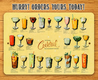 Cocktail Suggestions - Metal Sign