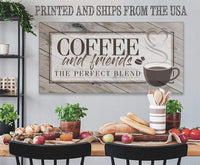 Coffee And Friends - Canvas