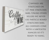 Coffee & Wine - Canvas