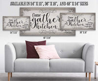 Come Gather - Canvas