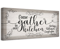 Come Gather - Canvas