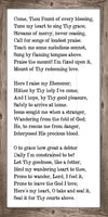 Come Thou Fount - Canvas
