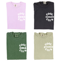 Cool _____ Club - Smiley (pf&b) - (PERSONALIZE IT!) - Comfort Colors Tee