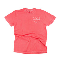 Custom Name (Heart Around) - PERSONALIZE IT! - Comfort Colors Tee