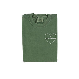 Counselor (Heart Around) - Comfort Colors Tee