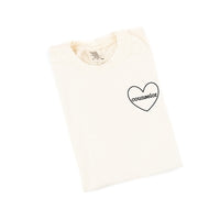 Custom Name (Heart Around) - PERSONALIZE IT! - Comfort Colors Tee
