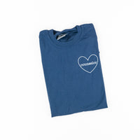 Custom Name (Heart Around) - PERSONALIZE IT! - Comfort Colors Tee