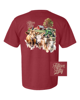 Cow Farm Pocket Tee