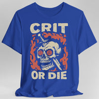 Crit or Die D&D T-shirt