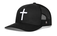 Cross Trucker Hat  |  Christian Snapback