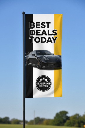 Custom Dealership Exposition Flag