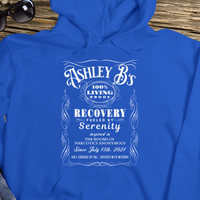 Custom Recovery Hoodie | Inspiring Sobriety | (Custom) 100% Living Proof