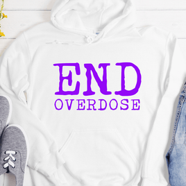 Custom Recovery Hoodie | Inspiring Sobriety | End Overdose