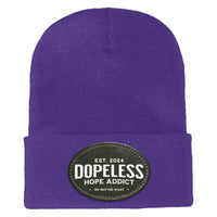 Custom Recovery Knit Beanie | Inspiring Sobriety |  Dopeless Hope Addict