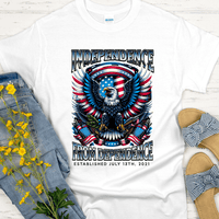 Custom Recovery T-Shirt | Inspiring Sobriety |  Independence From Dependence