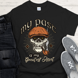 Custom Recovery T-Shirt | Inspiring Sobriety |  My Past Is My Greatest Asset