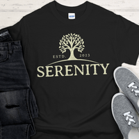 Custom Recovery T-Shirt | Inspiring Sobriety | Serenity Established