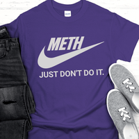 Custom Recovery T-Shirt | Inspiring Sobriety |  (Your DOC) Just Don't Do It