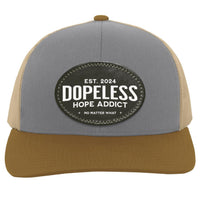 Custom Recovery Trucker Snapback Hat | Inspiring Sobriety |  Dopeless Hope Addict