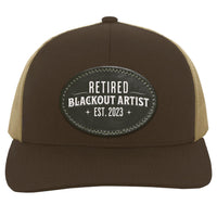 Custom Recovery Trucker Snapback Hat | Inspiring Sobriety |  Retired Blackout Artist