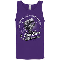 Custom Recovery Unisex Tank | Inspiring Sobriety |  I Got Sober