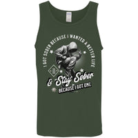 Custom Recovery Unisex Tank | Inspiring Sobriety |  I Got Sober