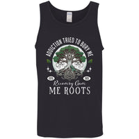 Custom Recovery Unisex Tank | Inspiring Sobriety |  Recovery Gave Me Roots